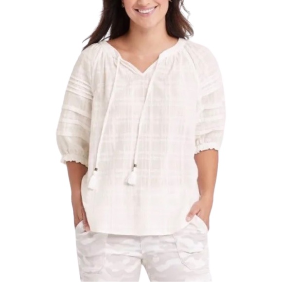 Knox Rose Tops - Knox Rose peasant blouse